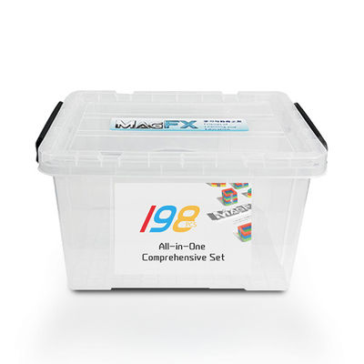 কিন্ডারগার্টেন চৌম্বকীয় শিক্ষা টাইলস 198Pcs, চৌম্বকীয় শিক্ষাগত বিল্ডিং ব্লক